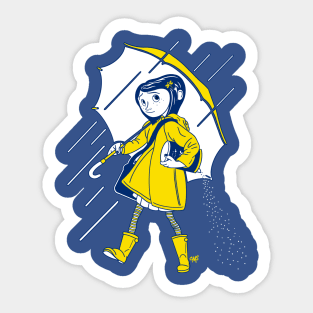 Twitchy Witchy Girl Sticker